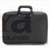 OkaeYa PU Briefcase Bag with Removable Shoulder Strap and Multiple Pockets- Black